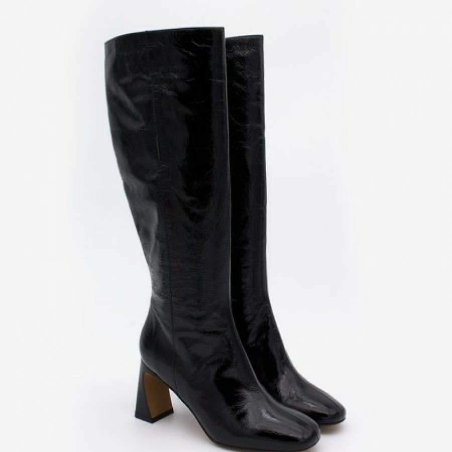 ANGEL ALARCON Dejah - Women'S Leather Heeled Boots | Autumn - Winter - Aw