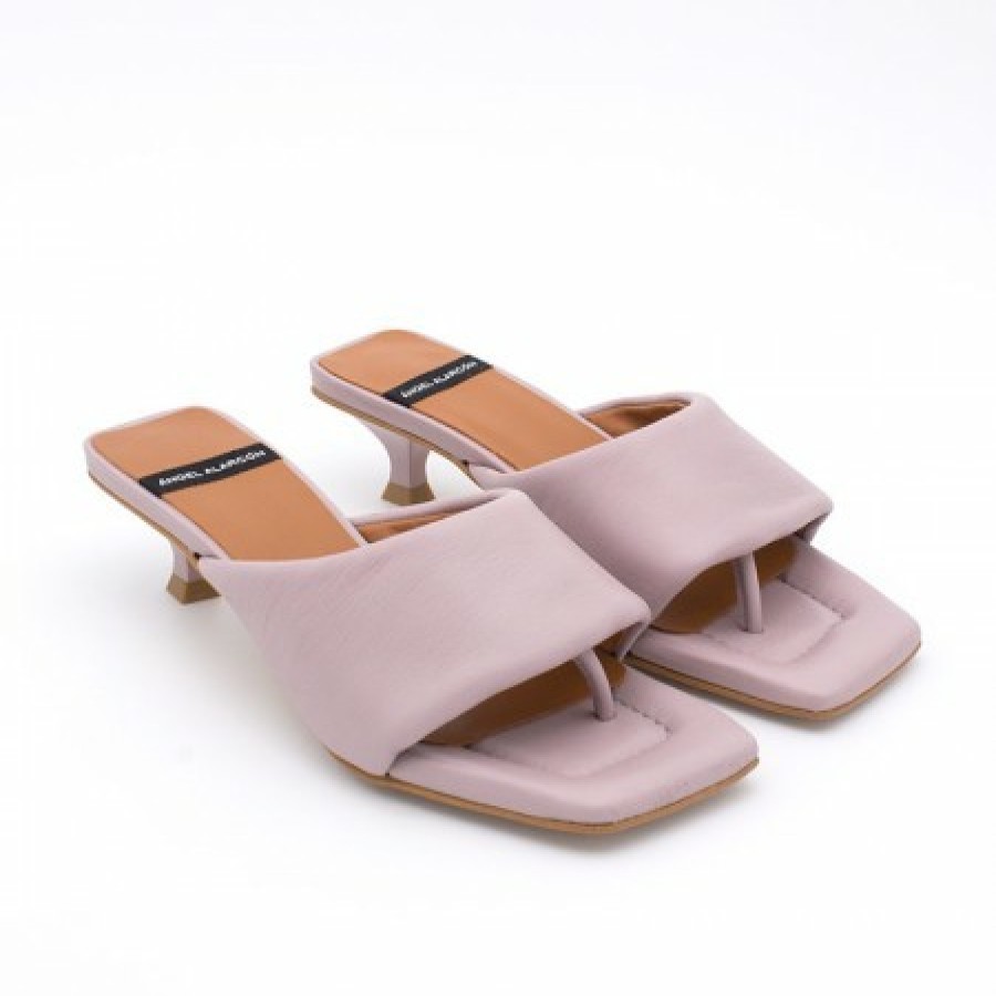 ANGEL ALARCON Suzi - Low Heel Foamed Sandals | Last Units