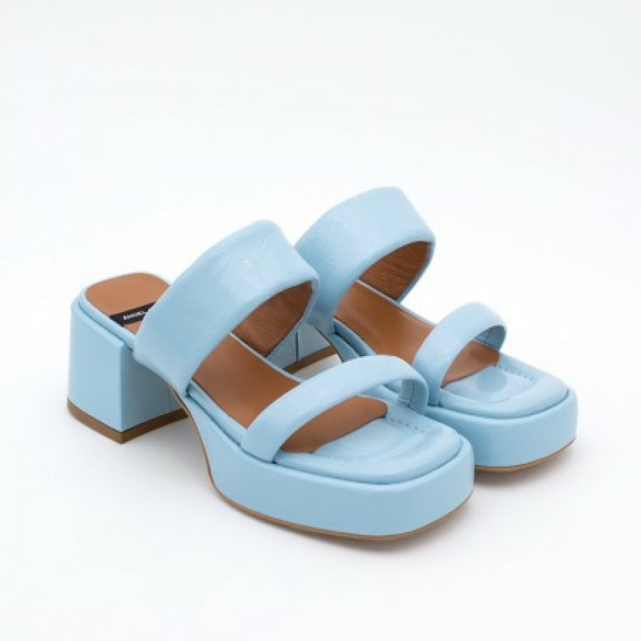 ANGEL ALARCON Geri - Platform & Block Heels Foamed Sandals | Last Units