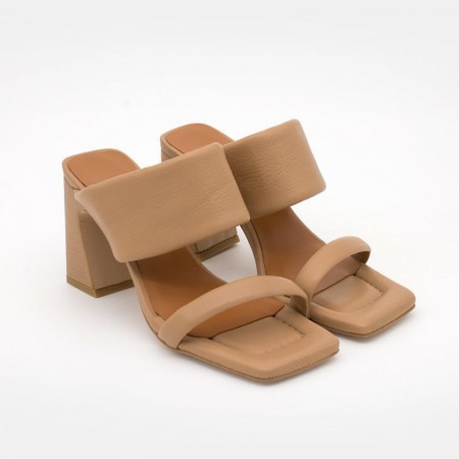 ANGEL ALARCON Parton - Padded Heeled Sandals | Spring - Summer - Ss