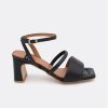 ANGEL ALARCON Jelis - Ankle Strap Leather Padded Sandals | Spring - Summer - Ss