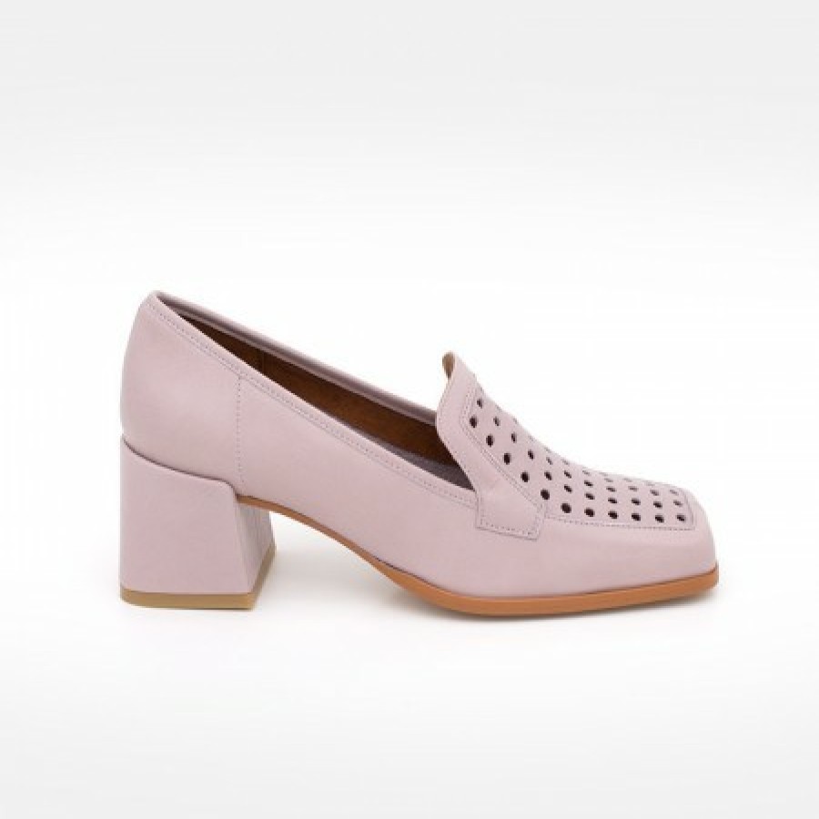 ANGEL ALARCON Tatum - Leather Heeled Summer Loafer | Spring - Summer - Ss