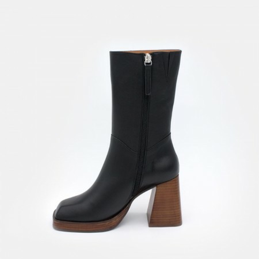ANGEL ALARCON Olama - Comfortable Women'S Chunky Heels And Platform Boots | Autumn - Winter - Aw
