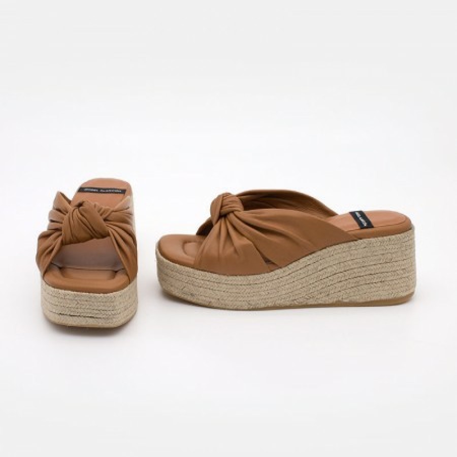 ANGEL ALARCON Hardy - Leather Wedge Mule | Spring - Summer - Ss