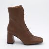 ANGEL ALARCON Pacuare - Ankle Boots With Laces And Zipper, Wide Heels | Autumn - Winter - Aw